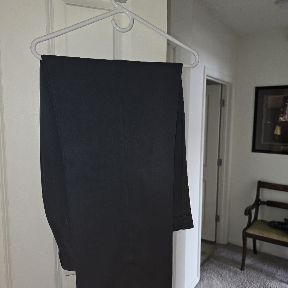 Haggar Clothing Co. Black Men's Dress Pants